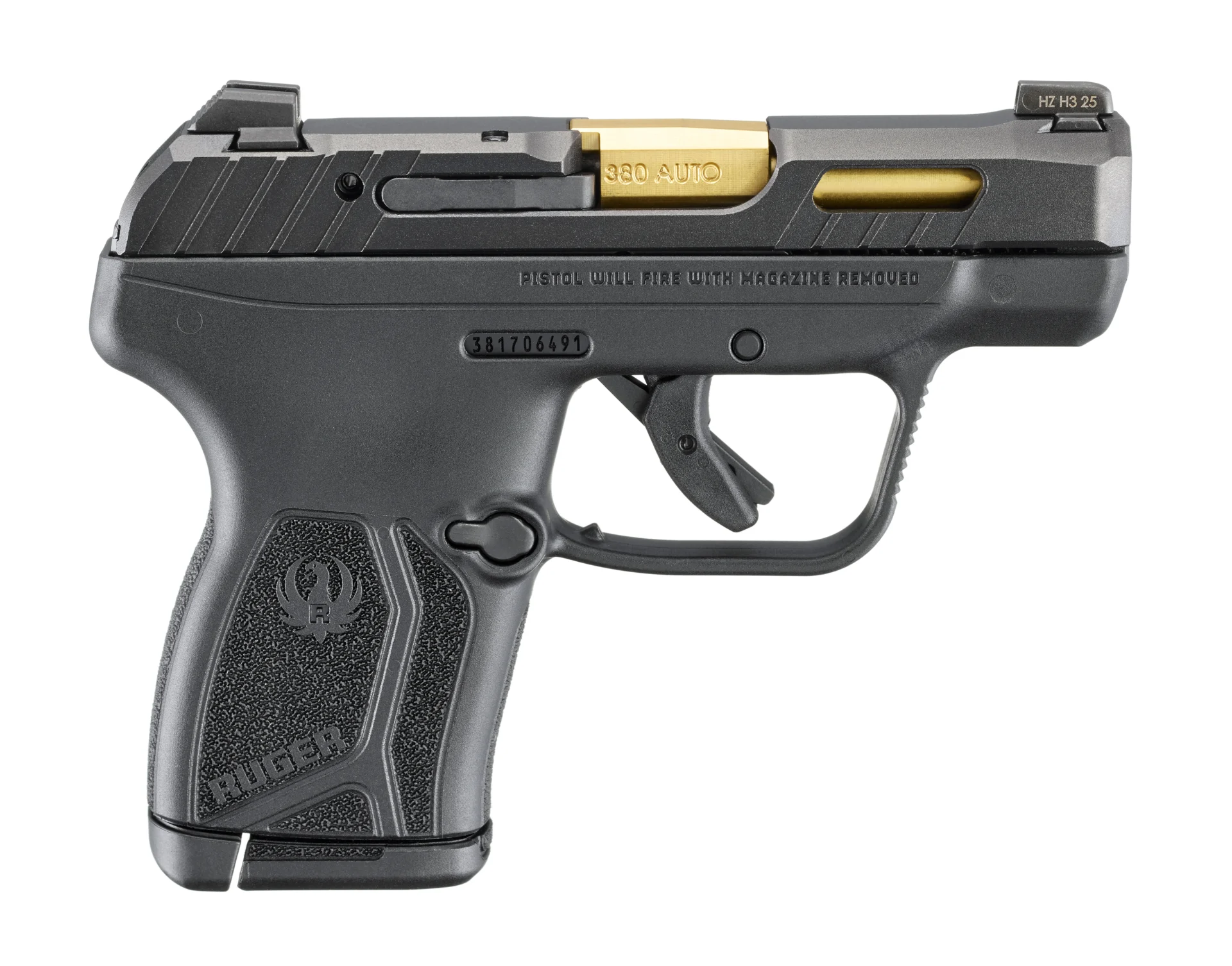 LCP Max .380ACP 2.8" TS Trituium Black 10-rd