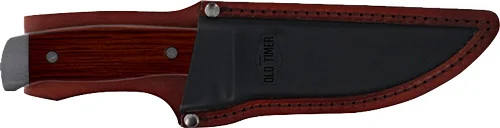 OLD TIMER KNIFE FRONTIER FIXED - BLADE 5" W/LEATHER SHEATH - Image 2