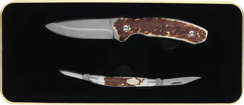 UNCLE HENRY KNIFE FIXED/FOLDER - COMBO GIFT TIN PROMO Q4 25' - Image 3