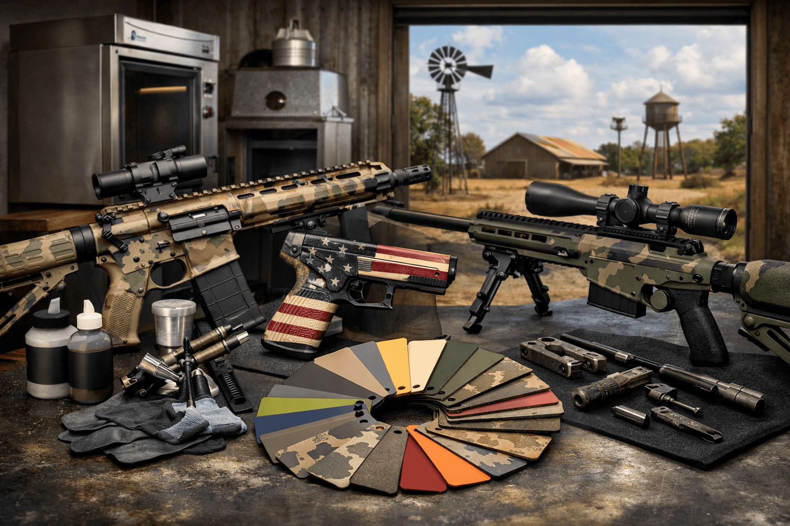 Cerakote Firearms Coating in Chilton Texas
