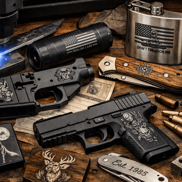 Firearm Laser Engraving in Chilton, Texas