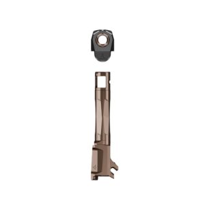 Radian Weapons Afterburner and Ramjet Combo Barrel and Compensator for Sig Sauer P365 P365X Bronze