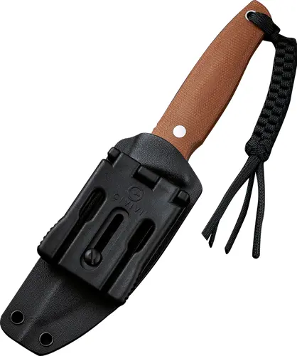 CIVIVI KNIFE TAMASHII 4.07" - BROWN CANVAS/GRAY POLISHED D2 - Image 2