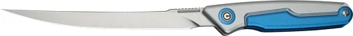 CIVIVI KNIFE SHAWKA 5.81" - SILVER BLUE FOLDING FILLET KNF - Image 2