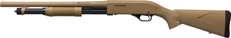 WINCHESTER SXP DEFENDER 12GA - 3" 18" FDE/SYN SMOOTH BORE - Image 2