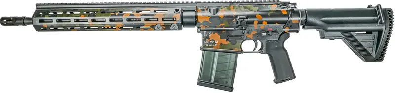 HK MR762 75TH ANNIVERSARY RIFL - 16.5" 4-20RD MAGS FLECKTARN - Image 2