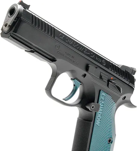CZ CUSTOM SHADOW 2 SA ACCU 9MM - FS 17-SHOT BLK POLYMER FINISH - Image 2