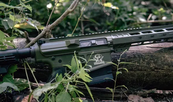 GLFA AR10 RIFLE 308 WIN - 18" S/S BBL 10-SHOT OD GREEN - Image 3
