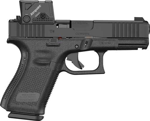 GLOCK 19 MOS8 9MM GEN5 FS 10RD - AIMPOINT COA BLACK - Image 2