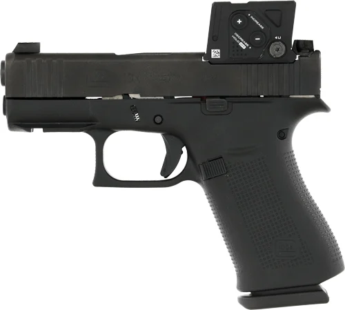 GLOCK 43X MOS8 9MM FS 10RD - AIMPOINT COA BLACK FRONT RAILS - Image 2