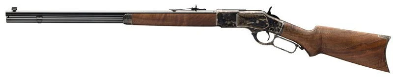WINCHESTER 1873 SPORTER 44-40 - OCTAGON/BLUED 24" CASE-COL PG - Image 3