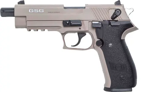 GERMAN SPORT FIREFLY 22LR - 4" FS 10RD THREADED TAN - Image 2