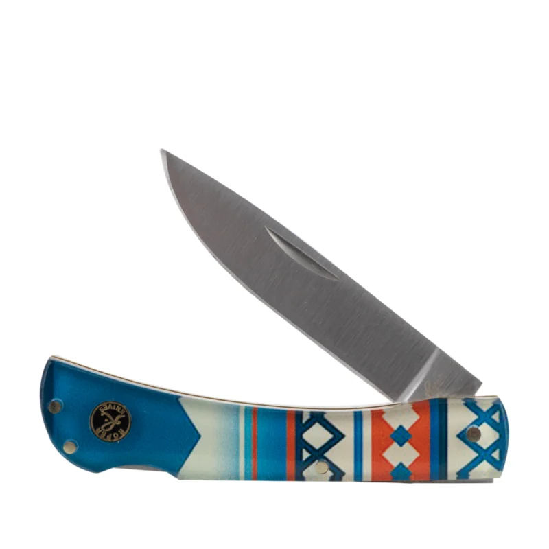 ABKT Roper Tumble Weed Sunset Series Folding Knife 3" Drop Point Blade