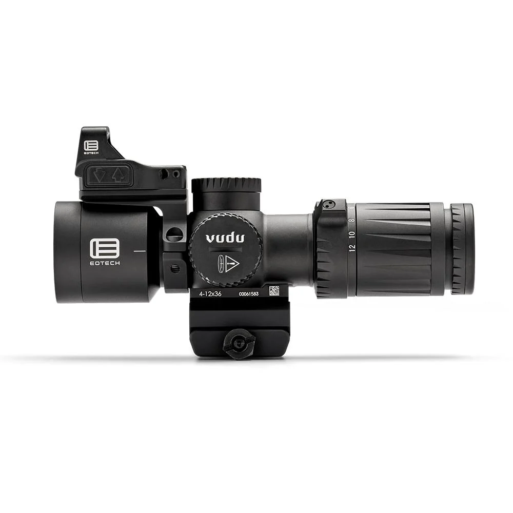 Eotech Vudu Rifle Scope EFLX & Ring Mount Package 4-12×36 FFP MR5 Black