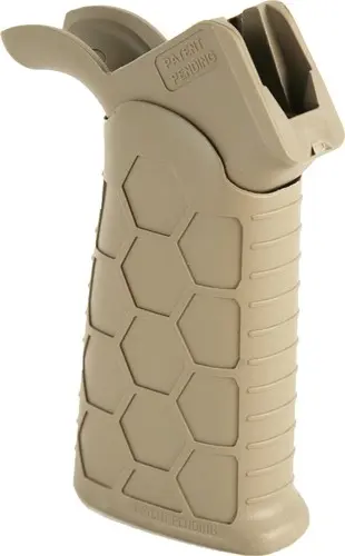 HEXMAG GRIP TACTICAL FDE - FITS AR-15 - Image 3