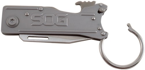 SOG KEYTRON 1.8" BLADE W/ KEY - RING HOLDER FOLDING BLADE - Image 2